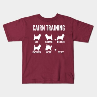 Cairn Training Cairn Dog Tricks Kids T-Shirt